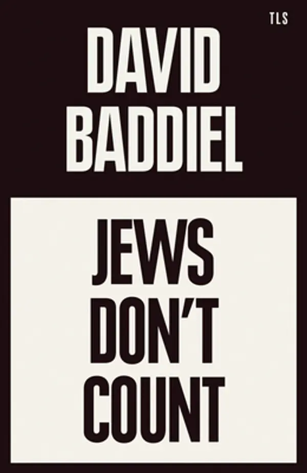 Jews Don't Count by David Baddiel cover