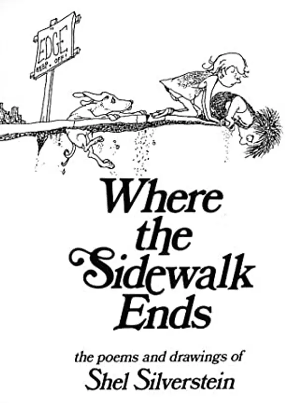 Where the Sidewalk Ends by Shel Silverstein cover