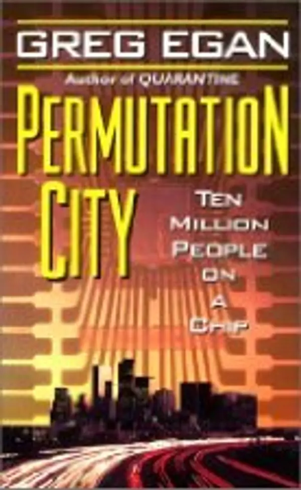 Permutation City by Greg Egan cover