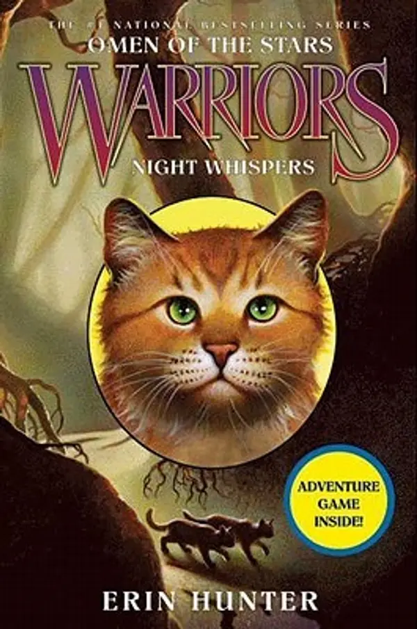 Night Whispers (Warriors: Omen of the Stars, #3) by Erin Hunter cover