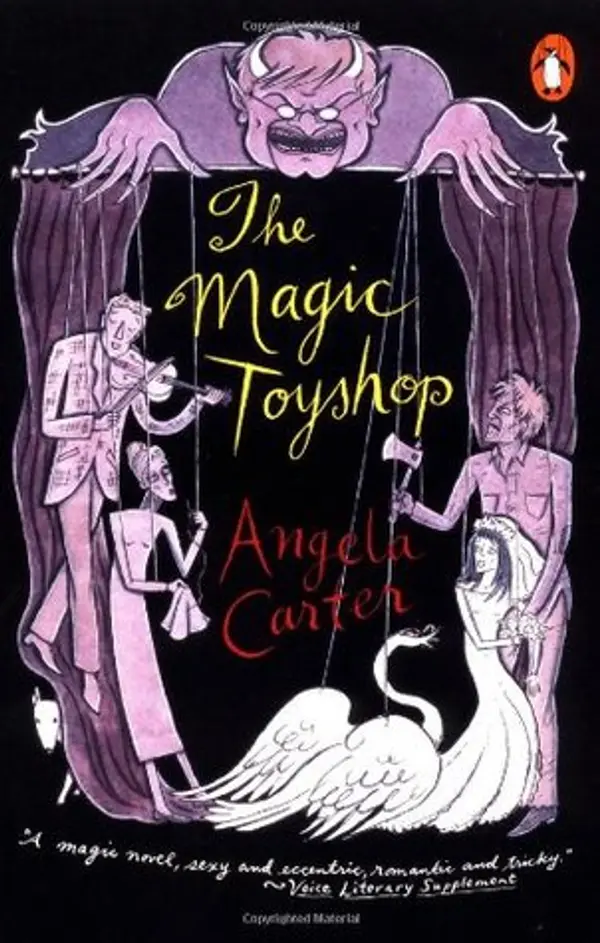 The Magic Toyshop by Angela Carter cover