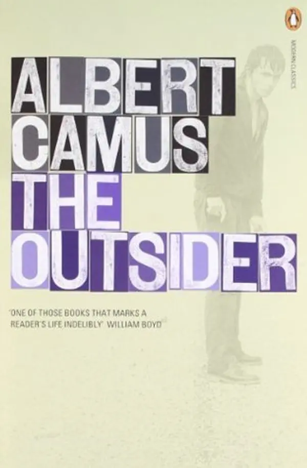 The Outsider by Albert Camus cover