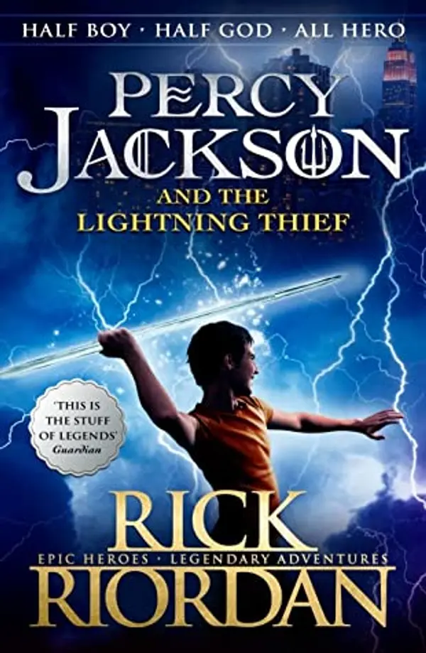 Percy Jackson and the Lightning Thief (Percy Jackson, #1) by Rick Riordan cover