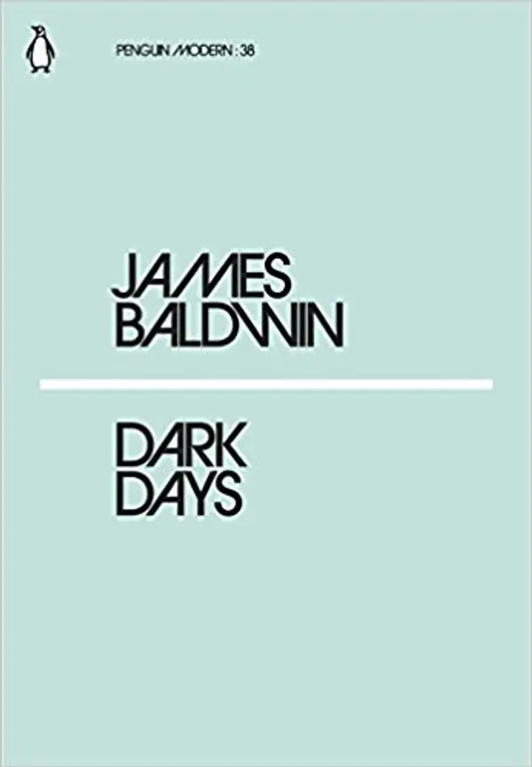Dark Days by James Baldwin cover