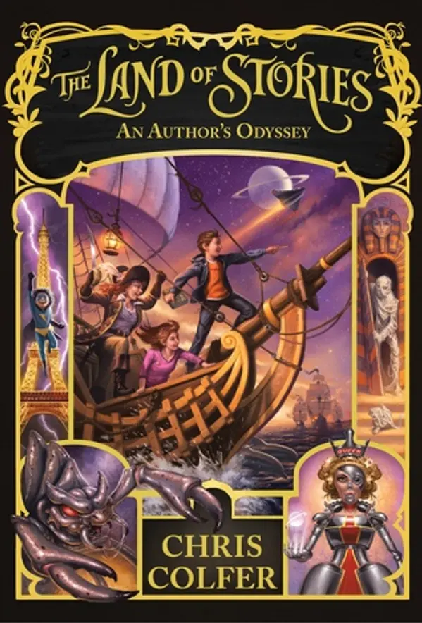 An Author's Odyssey (The Land of Stories, #5) by Chris Colfer cover