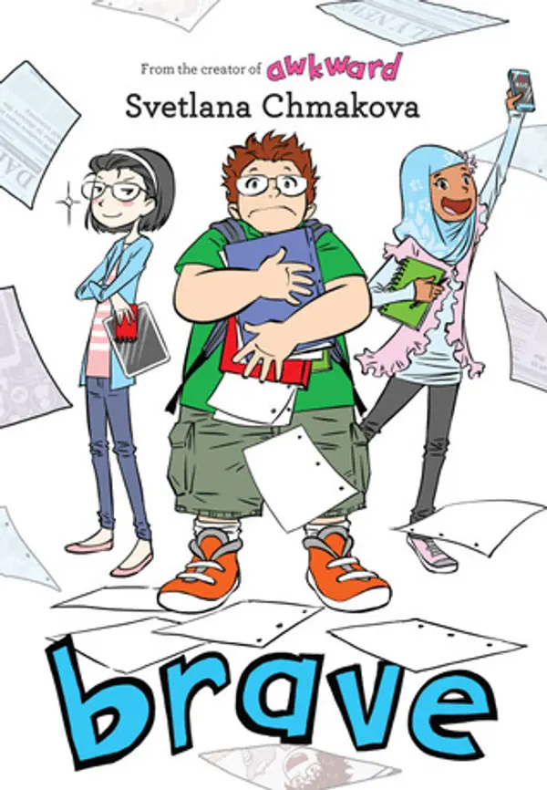 Brave (Berrybrook Middle School, #2) by Svetlana Chmakova cover