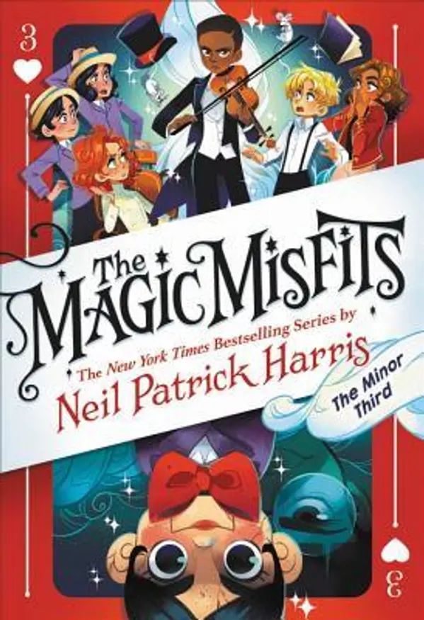 The Minor Third (The Magic Misfits, #3) by Neil Patrick Harris cover