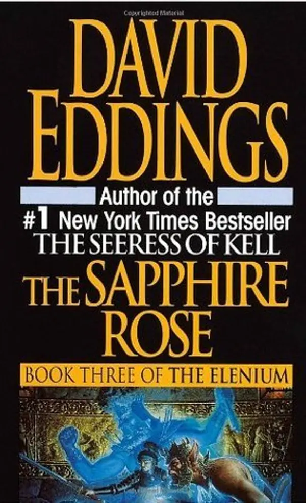 The Sapphire Rose (The Elenium, #3) by David Eddings cover