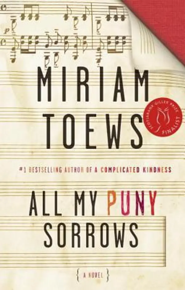All My Puny Sorrows by Miriam Toews cover
