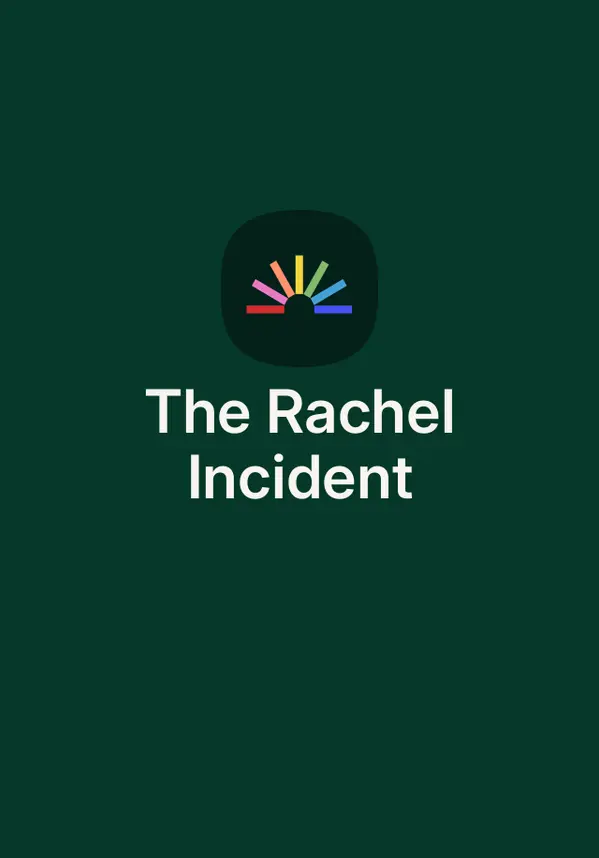 The Rachel Incident by Caroline O'Donoghue cover