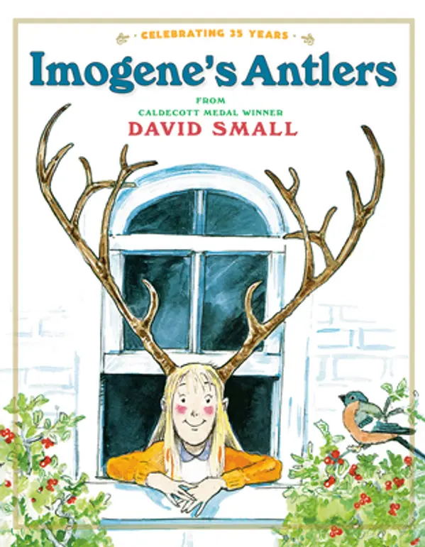 Imogene's Antlers by David Small cover