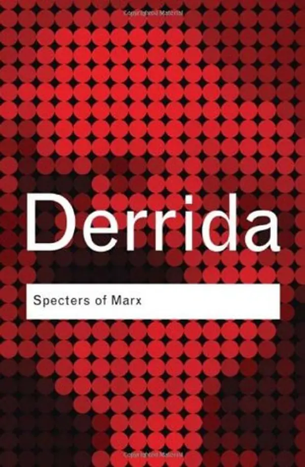 Specters of Marx by Jacques Derrida cover