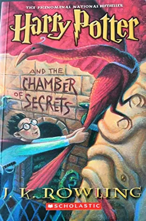 Harry Potter and the Chamber of Secrets by J.K. Rowling cover