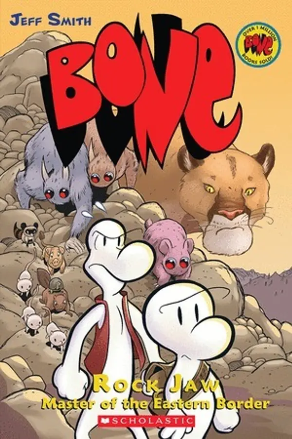 Bone, Vol. 5: Rock Jaw Master of the Eastern Border (Bone, #5) by Jeff Smith cover