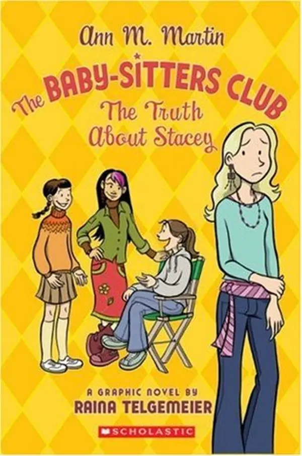 The Truth About Stacey by Raina Telgemeier cover
