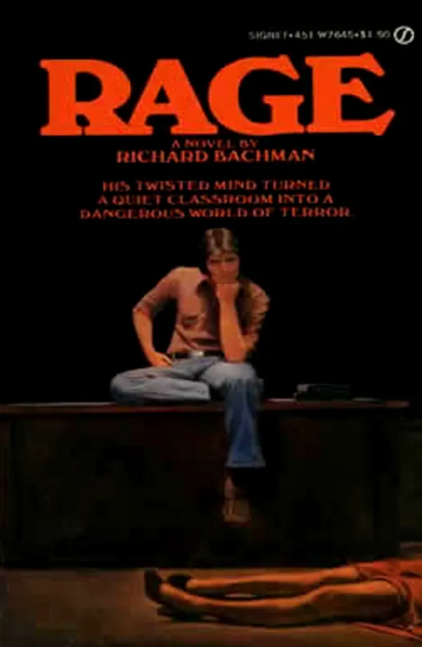 Rage by Richard Bachman cover
