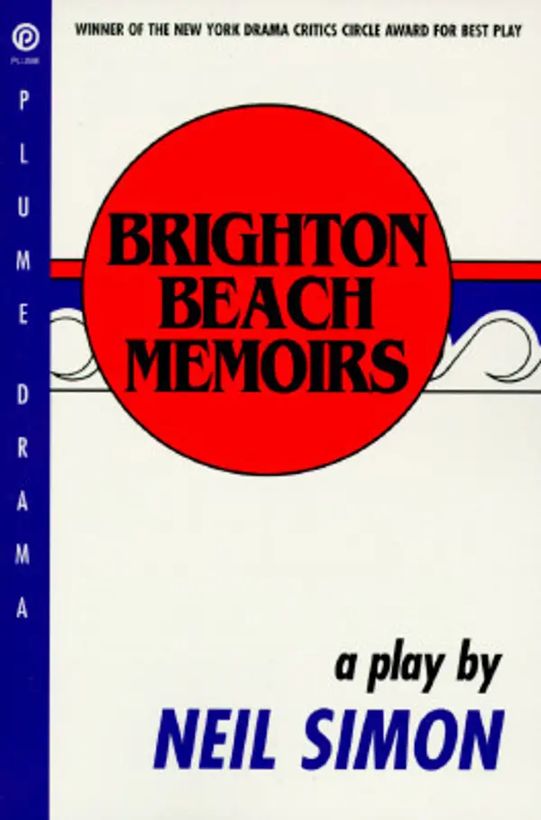Brighton Beach Memoirs by Neil Simon cover