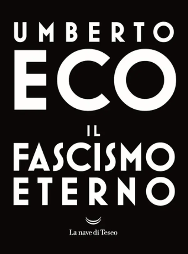 Il fascismo eterno by Umberto Eco cover