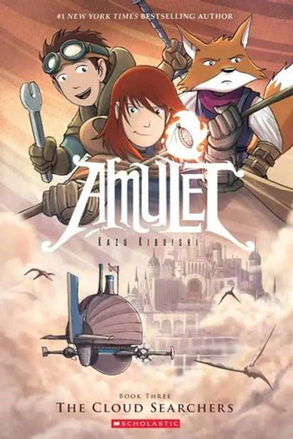 The Cloud Searchers (Amulet, #3) by Kazu Kibuishi cover