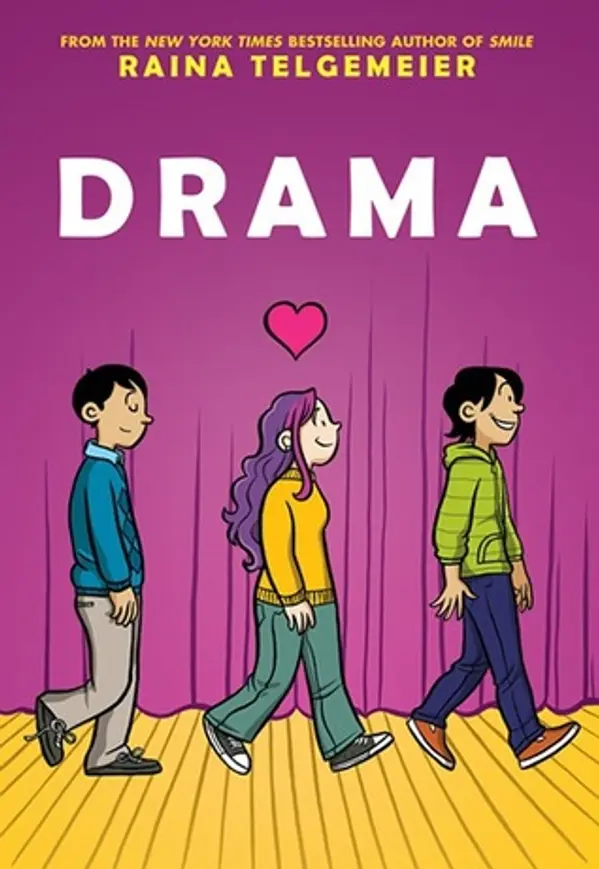 Drama by Raina Telgemeier cover