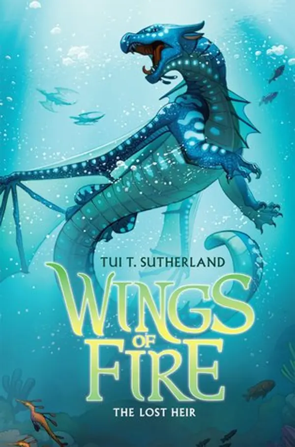The Lost Heir (Wings of Fire, #2) by Tui T. Sutherland cover