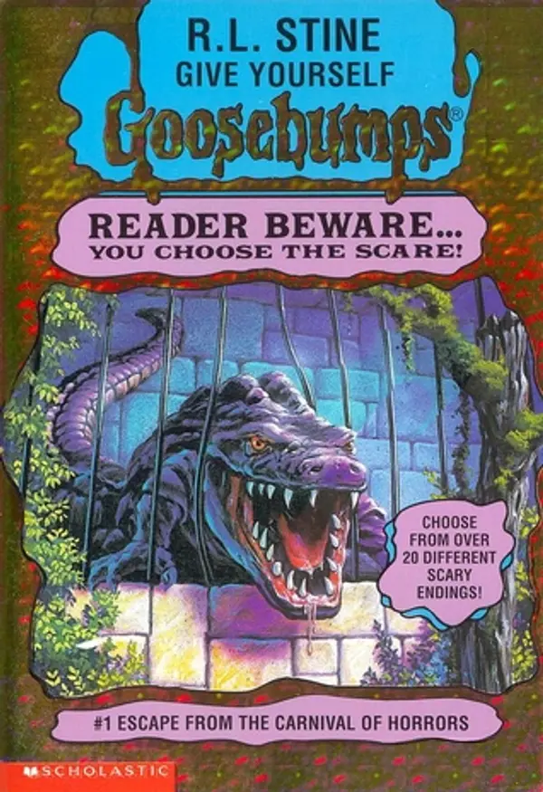 Escape from the Carnival of Horrors (Give Yourself Goosebumps, #1) by R.L. Stine cover