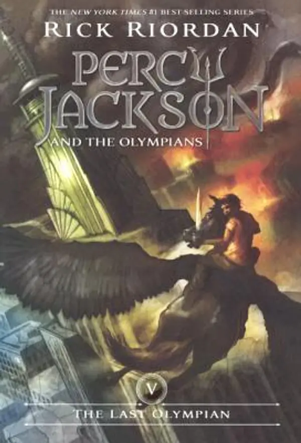 The Last Olympian by Rick Riordan cover