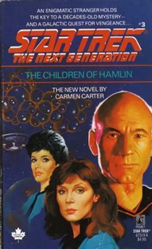 The Children of Hamlin (Star Trek: The Next Generation #3) by Carmen Carter cover