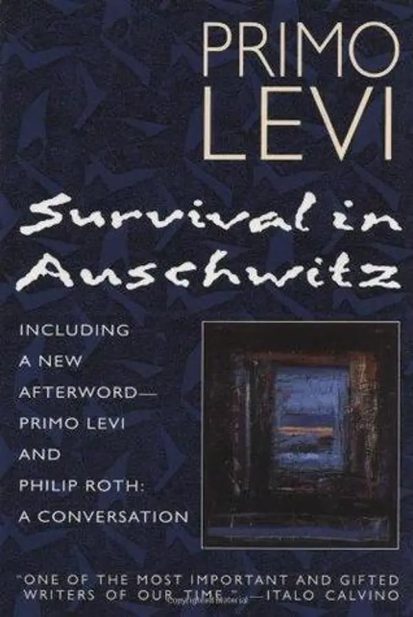 Survival in Auschwitz by Primo Levi cover