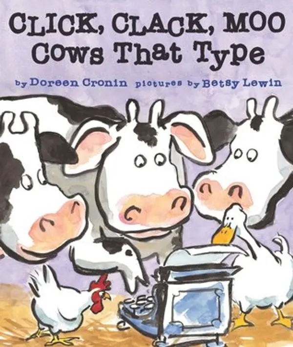 Click, Clack, Moo: Cows That Type by Doreen Cronin cover