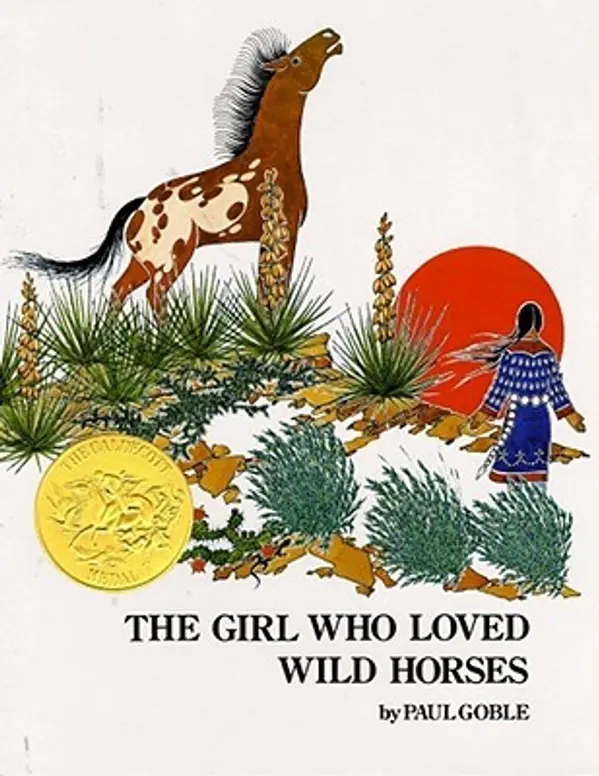 The Girl Who Loved Wild Horses by Paul Goble cover