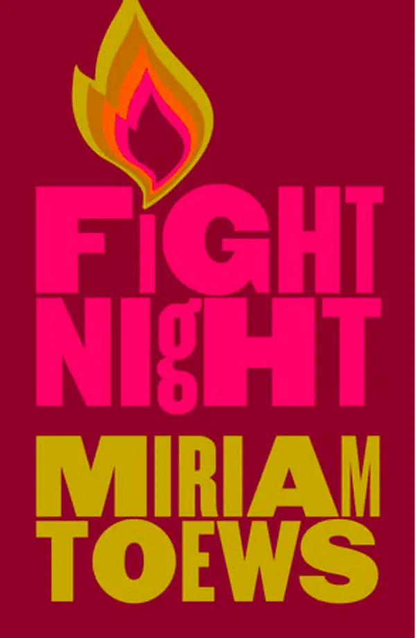Fight Night by Miriam Toews cover