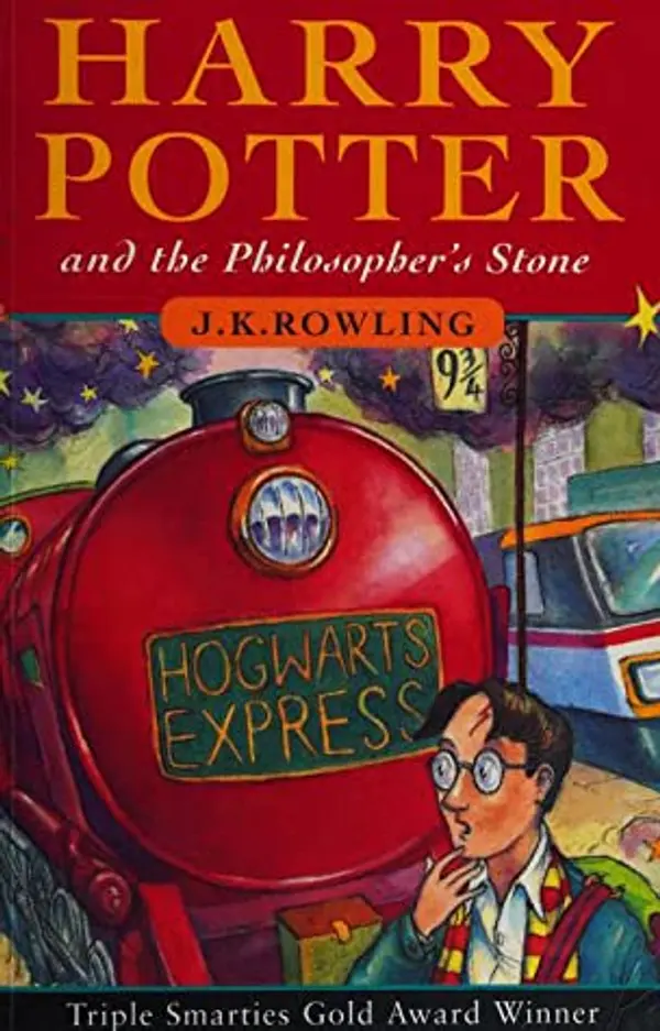 Harry Potter and the Philosopher's Stone by J.K. Rowling cover