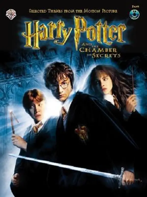 Harry Potter and the Chamber of Secrets: Sheet Music for Flute with CD by John   Williams cover