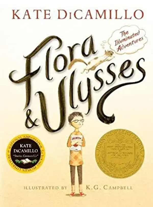 Flora & Ulysses: The Illuminated Adventures by Kate DiCamillo cover