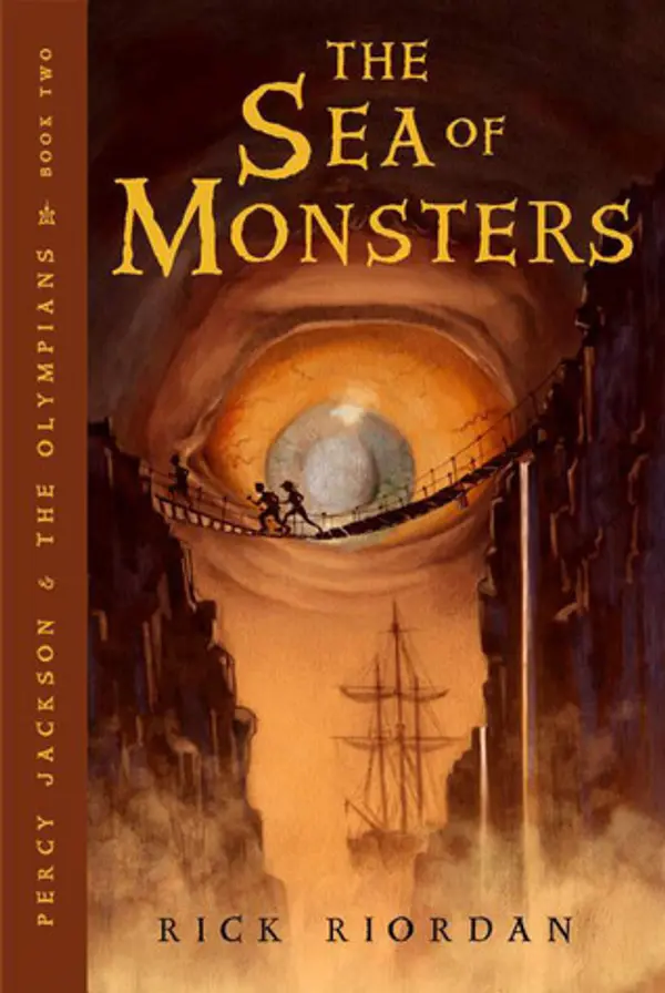 The Sea of Monsters (Percy Jackson and the Olympians, #2) by Rick Riordan cover