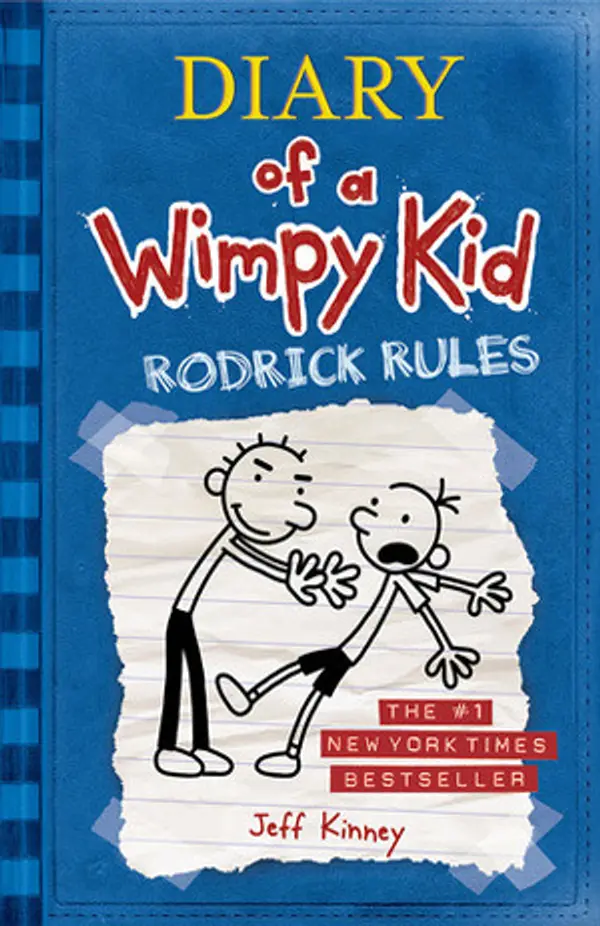 Rodrick Rules (Diary of a Wimpy Kid, #2) by Jeff Kinney cover