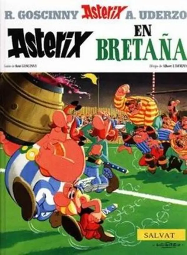 Astérix en Bretaña (Astérix, #8) by René Goscinny cover