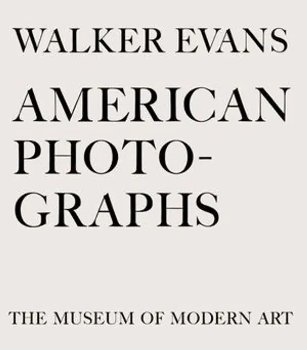 American Photographs by Walker Evans cover