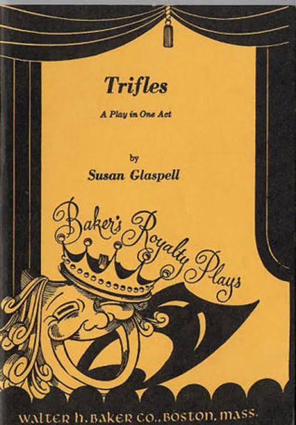 Trifles by Susan Glaspell cover