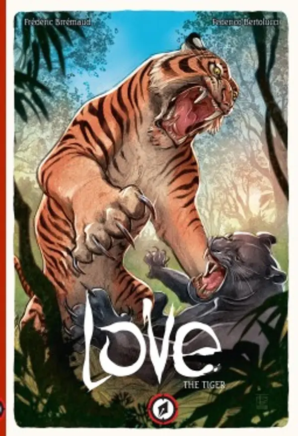 The Tiger (Love, #1) by Frédéric Brrémaud cover