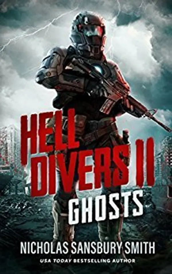 Ghosts (Hell Divers, #2) by Nicholas Sansbury Smith cover