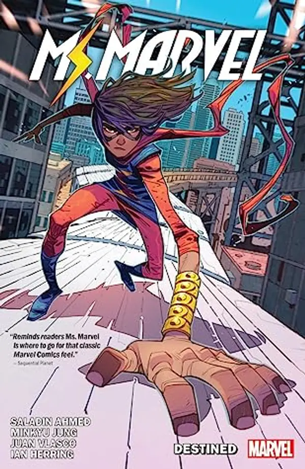 Magnificent Ms. Marvel, Vol. 1: Destined by Saladin Ahmed cover