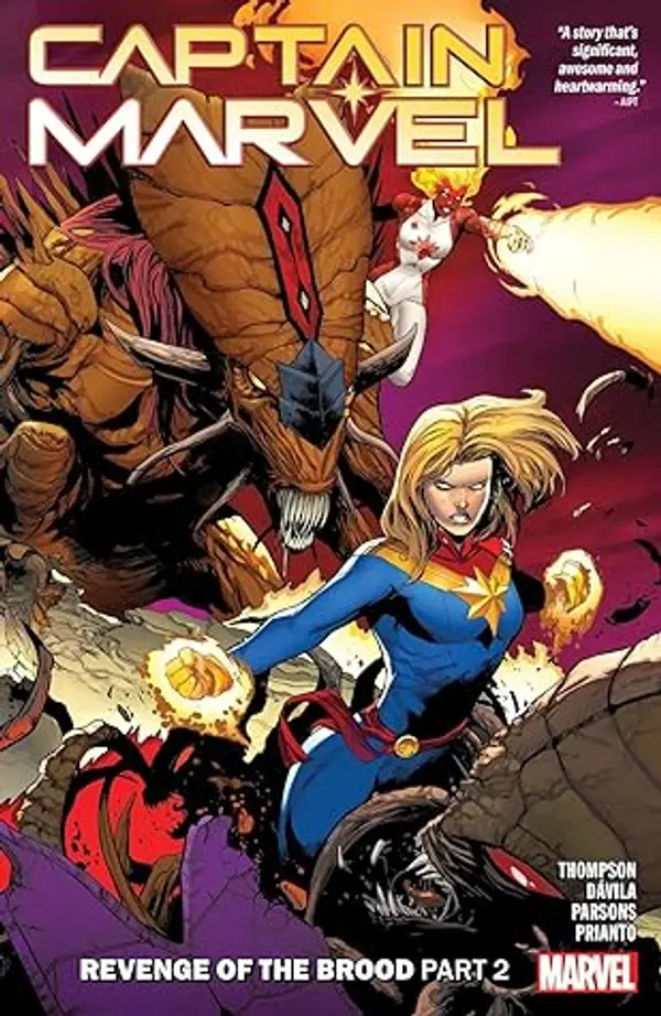 Captain Marvel, Vol 10: Revenge of the Brood, Part 2 by Kelly Thompson cover