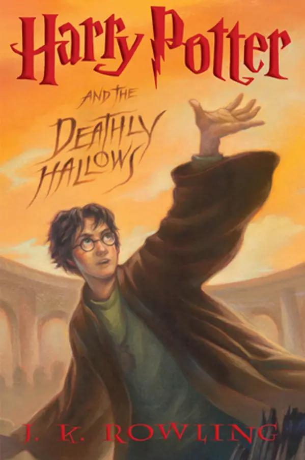 Harry Potter and the Deathly Hallows by J.K. Rowling cover