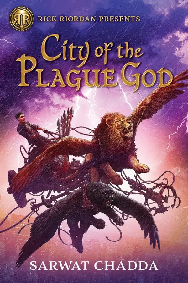 City of the Plague God (City of the Plague God, #1) by Sarwat Chadda cover