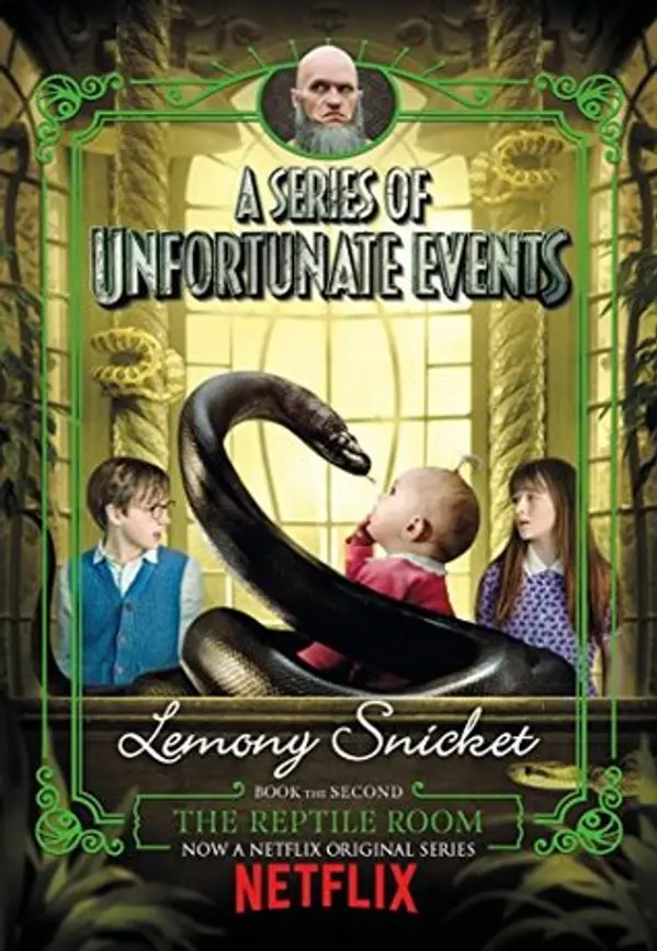 The Reptile Room by Lemony Snicket cover
