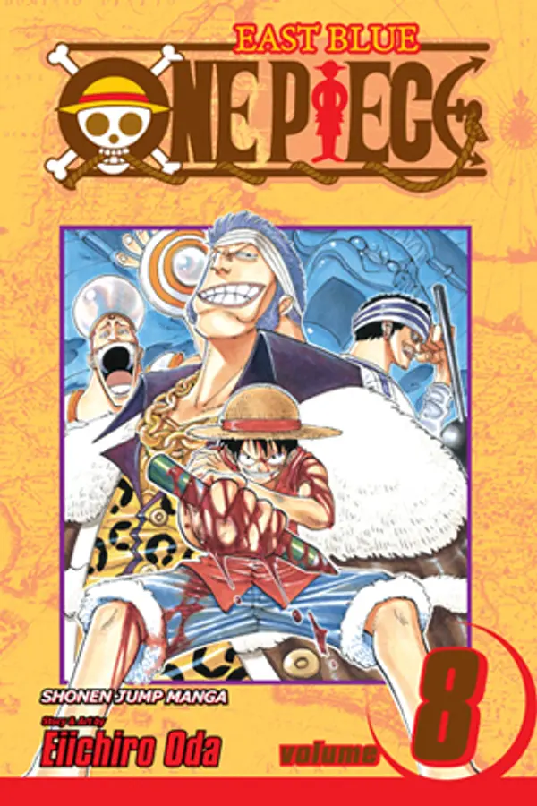 One Piece, Volume 8: I Won't Die by Eiichiro Oda cover