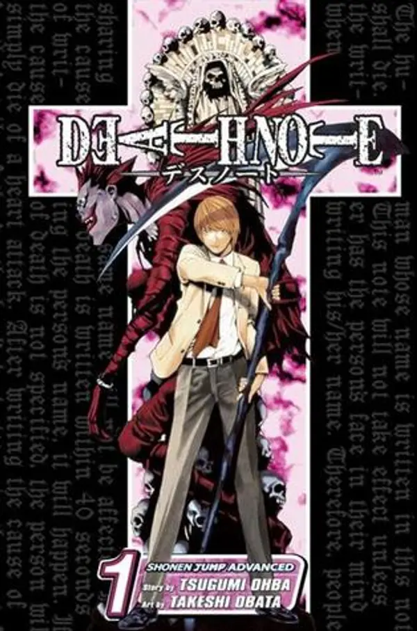 Death Note, Vol. 1: Boredom (Death Note, #1) by Tsugumi Ohba cover