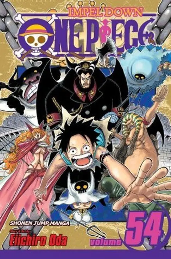 One Piece, Volume 54: Unstoppable by Eiichiro Oda cover